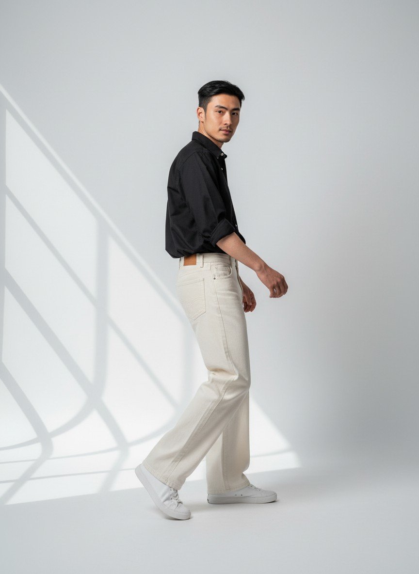 Florance Black Classic Fit Shirt
