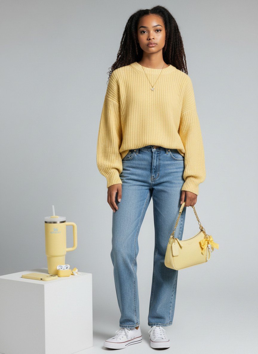 Ribbed Knit Sweater